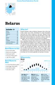 ©Lonely Planet Publications Pty Ltd  Belarus Minsk .............................. 82 Dudutki.............................91 Nyasvizh...........................91