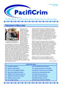 Volume 8, Issue 1 April 2011 PacifiCrim  PacifiCrim