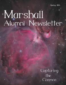 1  Editor’s Letter As we finalize this issue, the first episode of Cosmos: A Personal Voyage is hitting the airwaves. Assuming the printers and post office don’t fail us, this follow-up to Carl Sagan’s famous 1980