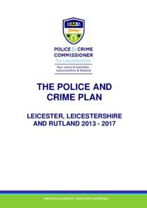 Microsoft Word - Police & Crime Plan for Leicester_V6.doc