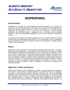 Microsoft Word - Final_AAQO_isopropanol_Apr08.doc