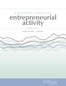 Ewing Marion Kauffman Foundation / Entrepreneur / Ewing Kauffman / Gross domestic product / Economics / Entrepreneurship / Business / Kauffman Index of Entrepreneurial Activity