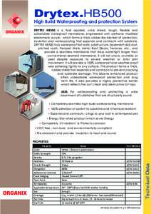 Chemistry / Coating / Corrosion / Materials science / Printing / Waterproofing / Construction / Real estate / Roof coating / Encasement