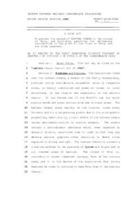 SEVENTH NORTHERN MARIANAS COMMONWEALTH LEGISLATURE SENATE LOCAL BILL 7-7 NO.  SECOND REGULAR SESSION, 1990