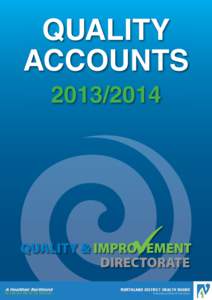 QUALITY ACCOUNTS[removed] Northland District Health Board Quality Accounts[removed]