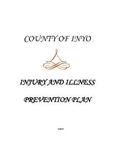 COUNTY OF INYO  INJURY AND ILLNESS PREVENTION PLAN[removed]