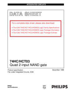 INTEGRATED CIRCUITS  DATA SHEET