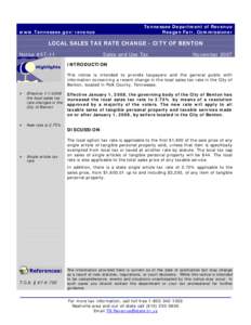 Microsoft Word - City of Benton _16Nov07_.doc