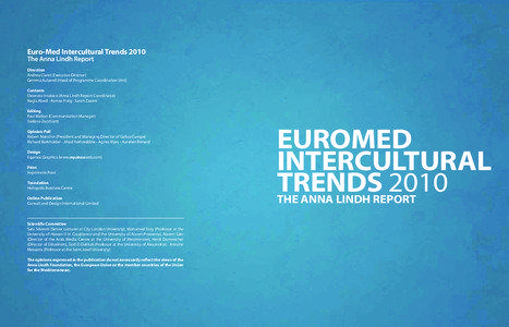 Euro-Med Intercultural Trends 2010 The Anna Lindh Report