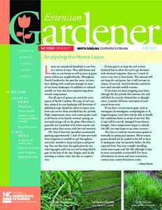 Gardener Extension Empowering gardeners. Providing