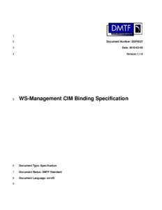 WS-Management CIM Binding Specification