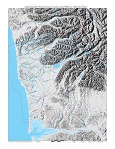 Queets/Quinault Water Resource Inventory Area (WRIA) #21 Elevation Model  Miles Wa. Dept. of Ecology, GIS Technical Services