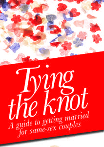 ‘The new law means that marriage is for everyone, no matter what your sexual orientation’ Are you talking to me?  We could be. If you’re single and planning to get married, we