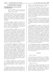 [removed]DIARIO OFICIAL DE GALICIA I. DISPOSICIÓNS XERAIS VICEPRESIDENCIA DA IGUALDADE