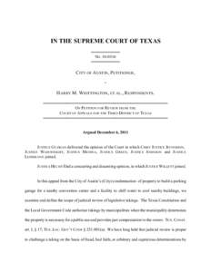 IN THE SUPREME COURT OF TEXAS[removed]NO[removed][removed]