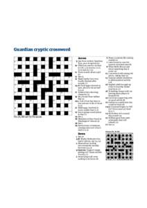 Guardian cryptic crossword[removed]