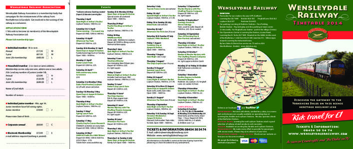 Geography of England / Wensleydale Railway / Dales & District / Northallerton railway station / Bedale / Leyburn / A684 road / Redmire / North Yorkshire / Wensleydale / Counties of England / Yorkshire