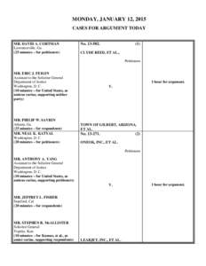 Case law / Pasadena City Bd. of Ed. v. Spangler / Amicus curiae / Roman law / Law