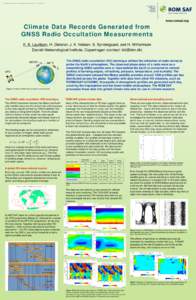 ROM SAF Global Climate Data Based on RO