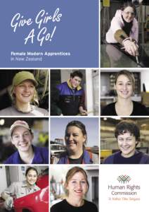 Female Modern Apprentices in New Zealand Contents Foreword