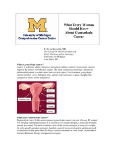 Microsoft Word - What Every Woman Should Know Web Site v[removed]doc