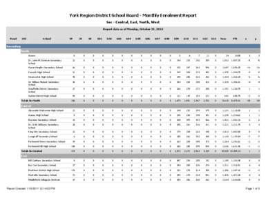 Ontario / Bayview Secondary School / High school / G-code / Kowloon City District Council / Education in Ontario / Education / York Region District School Board