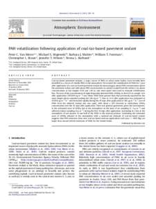 Atmospheric Environment[removed]108e115  Contents lists available at SciVerse ScienceDirect Atmospheric Environment journal homepage: www.elsevier.com/locate/atmosenv