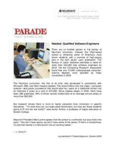Science / Neumont University / Software engineer / Engineer