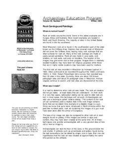 Archaeology Education Program Volume 22, Number 1