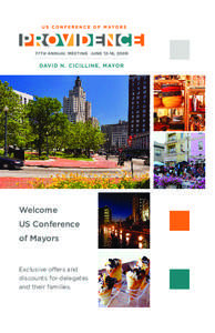 Welcome US Conference of Mayors Exclusive offers and discounts for delegates