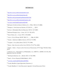 Business / Sexism / Business law / Gender-based violence / Sexual harassment / Burlington Northern & Santa Fe Railway Co. v. White / Oncale v. Sundowner Offshore Services / United States Code / Labour relations / Law / Ethics