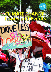 ©APRIL[removed]Climate Change: Issues and Events