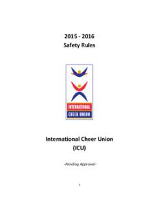 ICU 2015 Rules - Team Cheer