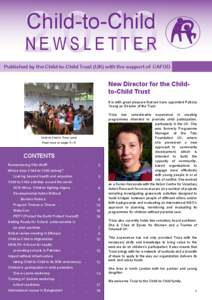 [removed]Child-to-Child NEWSLETTER  Published by the Child-to-Child Trust (UK) with the support of CAFOD