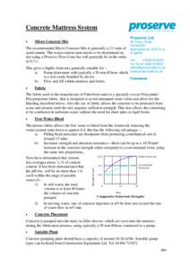 B66 - Concrete Mattress System