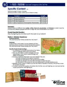 African Americans in the Civil War / History of the United States / Confederate States of America / Secession in the United States / Emancipation Proclamation / Union / Abraham Lincoln / William Tecumseh Sherman / Emancipation / Slavery in the United States / Politics of the United States / American Civil War