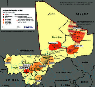 French West Africa / Geography of Mali / Communes of Mali / Mopti Region / Forced migration / Subdivisions of Mali / Koulikoro Region / Mopti / Ségou Region / Geography of Africa / Africa / Massina Empire