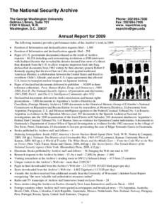 2009 Annual Report- publisher