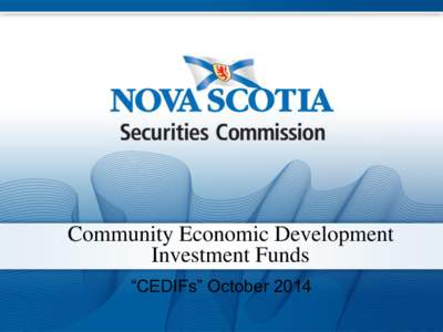 Community Economic Development Investment Funds