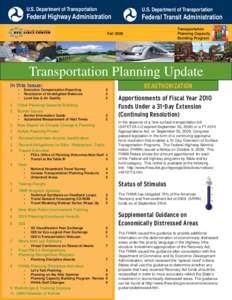 First Draft Planning Update Newsletter Fall 2009.indd