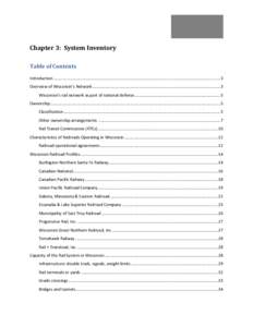 Chapter 3: System Inventory Table of Contents Introduction .................................................................................................................................................. 3 Overview of 