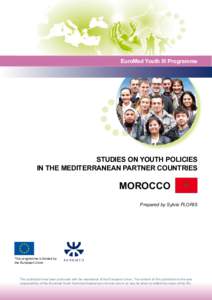 EuroMed Youth III Programme  STUDIES ON YOUTH POLICIES IN THE MEDITERRANEAN PARTNER COUNTRIES  MOROCCO