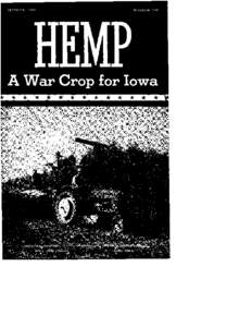 The production of war crops is as essential a contribution to the national war effort as the production of planes and tanks. Much has been asked of the Iowa farmer, and he has responded willingly to the call. Acreage ad