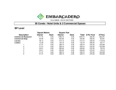 Revised-10% increase- Price list-Embarcaderoxls