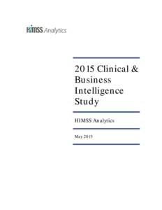 2015 Clinical & Business Intelligence Study