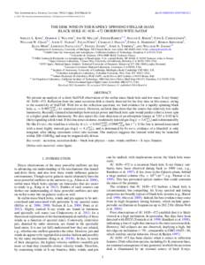 The Astrophysical Journal Letters, 784:L2 (6pp), 2014 March 20  C[removed]doi:[removed][removed]L2