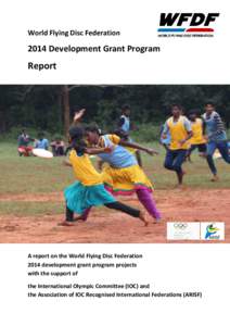 2014 WFDF Development Grant Report 3