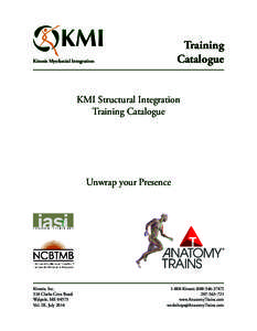 Training Catalogue Kinesis Myofascial Integration  KMI Structural Integration
