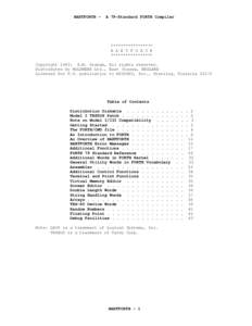 Home computers / Forth / Programming language implementation / Factor / Stack / Interpreter / Pascal / Microsoft Word / TRS-DOS / Computing / Software / TRS-80