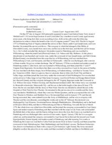 Southern Campaign American Revolution Pension Statements & Rosters Pension Application of John Clay R2029 Melison Clay Transcribed and annotated by C. Leon Harris  VA